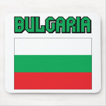 Bulgaria Flag mousepads