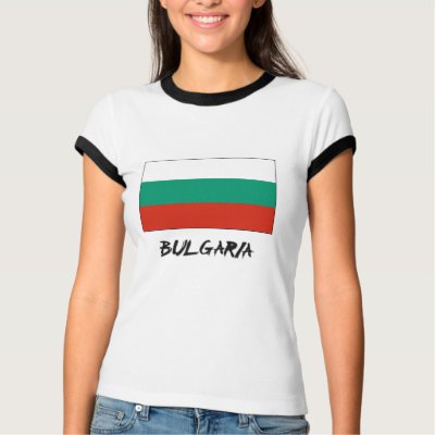 Bulgaria Flag T-shirts by flagshirt