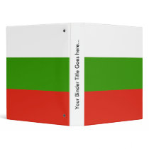 Bulgaria High quality Flag Binders