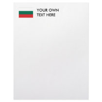 Bulgaria letterhead by flagshirts Bulgaria letterhead