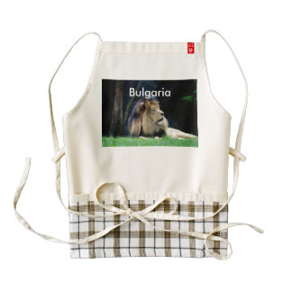 Bulgaria Lion Zazzle HEART Apron