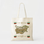 Bulgaria Map Flag Border Bag