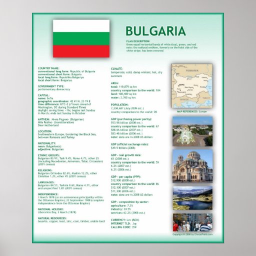 Bulgaria Poster