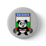 This cute bodybuilding panda loves weightlifting. He stands in front of a large flag of Bulgaria. Look how easy he lifts that heavy barbell loaded with weight plates. This design is too cute. Great gifts here for anyone from Bulgaria who loves weightlifting.