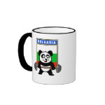 This cute bodybuilding panda loves weightlifting. He stands in front of a large flag of Bulgaria. Look how easy he lifts that heavy barbell loaded with weight plates. This design is too cute. Great gifts here for anyone from Bulgaria who loves weightlifting.