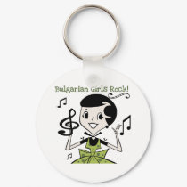 Bulgarian Girls Rock keychains