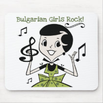 Bulgarian Girls Rock mousepads