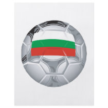 Bulgarian Soccer Ball Flyer Design
