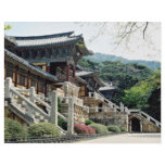 Bulguksa temple, Kyongju, South Korea Flyer Design