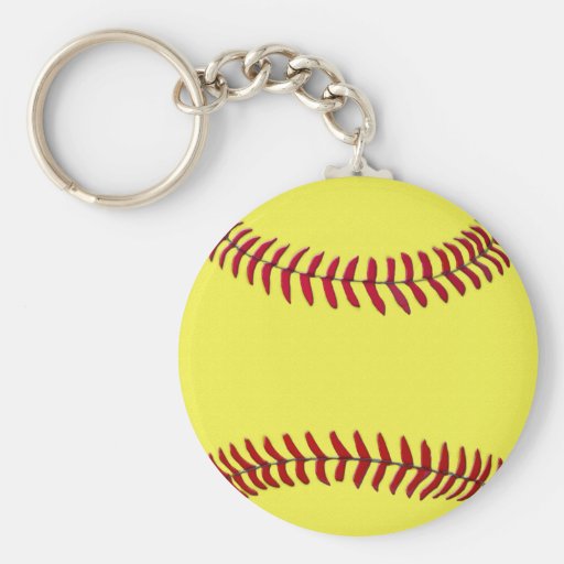 BULK Cheap Softball Gifts for Players Keychain Zazzle