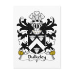 Bulkeley Family Crest Postcard