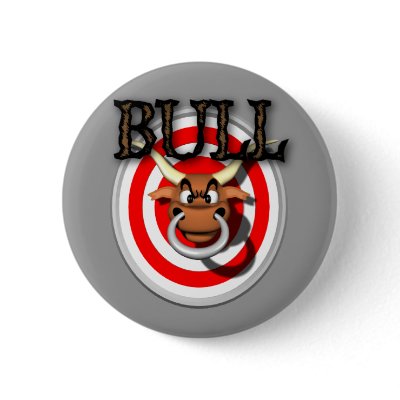 bull pin by justatees