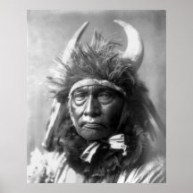 Bull Chief -- Apsaroke: 1908 Print