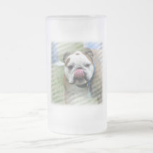 Bull Dog Designs Beer Mug