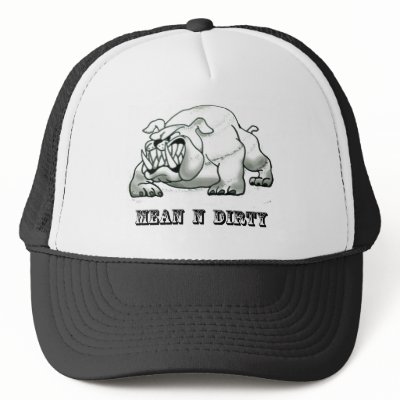 Bull dog ( mean n dirty) copy hats by dperez4