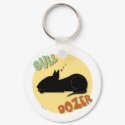 Bull Dozer Keychain