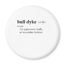 BULL DYKE (definition) magnets