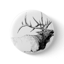 Bull Elk Pin