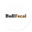 Bull Fecal stickers by TorrDenaIndians Bull Fecal stickers