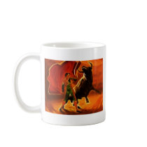 Bull Fighter And El Toro Coffee Mugs