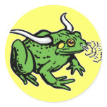 Bull Frog by Mudge Studios Stickers