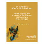 Bull Horn Custom Party Invitations