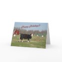 Bull Humbug Christmas Card by FCM_Christmas Bull Humbug Christmas Card