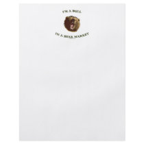 Bull in a Bear Market Personalized Flyer