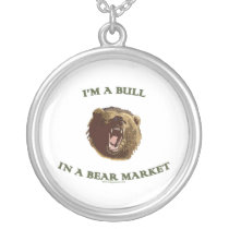 Bull in a Bear Market Necklace
