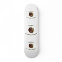 Bull in a Bear Market Skate Board