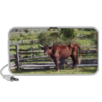 Bull in Pasture Portable Speaker
