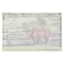 Bull in Pasture stationery