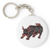 Bull Key Chain