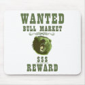 Bull Market Reward mousepads by HappyDoggies Bull Market Reward mousepads