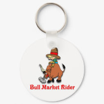 Bull Market Rider keychains