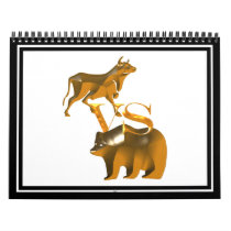 Bull Market Vs Bear Market Wall Calendars