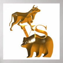 Bull Market Vs Bear Market Print