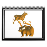 stock market, wall street, bull vs bear, gold bull, gold bear, cash, money, playing with money, gx9designs, gravityx9