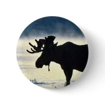 Bull moose pin