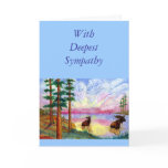 Bull Moose II, With Deepest Sympathy Card Bull Moose II, With Deepest Sympathy Card