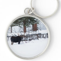 Bull Moose Keychain