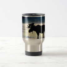 Bull moose mug