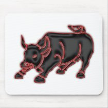 Bull Mouse Pad