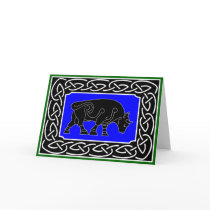 Bull of Prosperity - Greeting Card