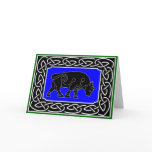 Bull of Prosperity - Greeting Card