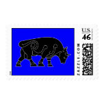 Bull of Prosperity Postage Stamp