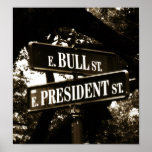 Bull & President Street ~ Print / Poster Sign