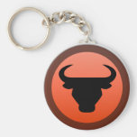 Bull Rage Keychain
