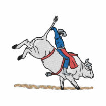 Bull Rider embroidered shirts by ZazzleEmbroidery Bull Rider embroidered shirts