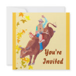 Bull Rider ~ I Love Rodeo Invitation
